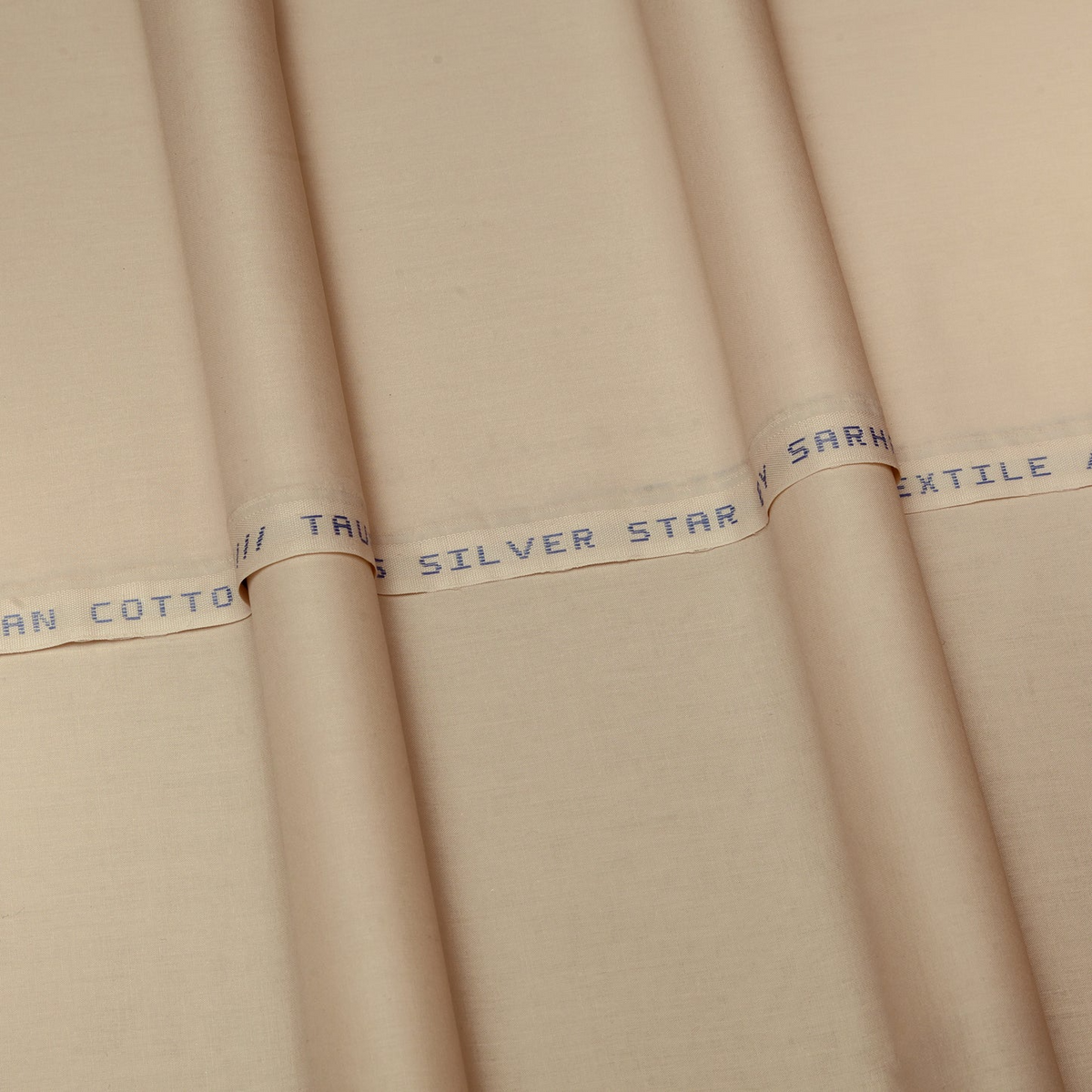 Silver Star Premium Egyptian Cotton Fabric | Luxury Wash & Wear Collection Colors - Allow To open