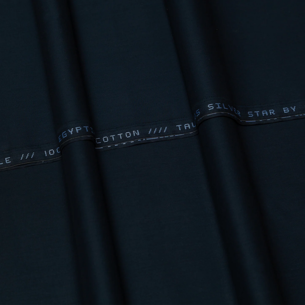 Silver Star Premium Egyptian Cotton Fabric | Luxury Wash & Wear Collection Colors - Allow To open