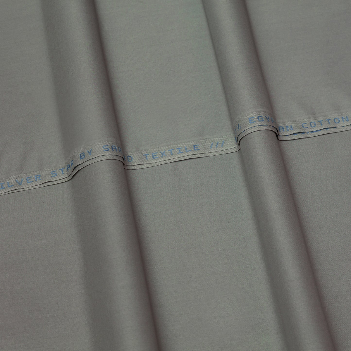 Silver Star Premium Egyptian Cotton Fabric | Luxury Wash & Wear Collection Colors - Allow To open